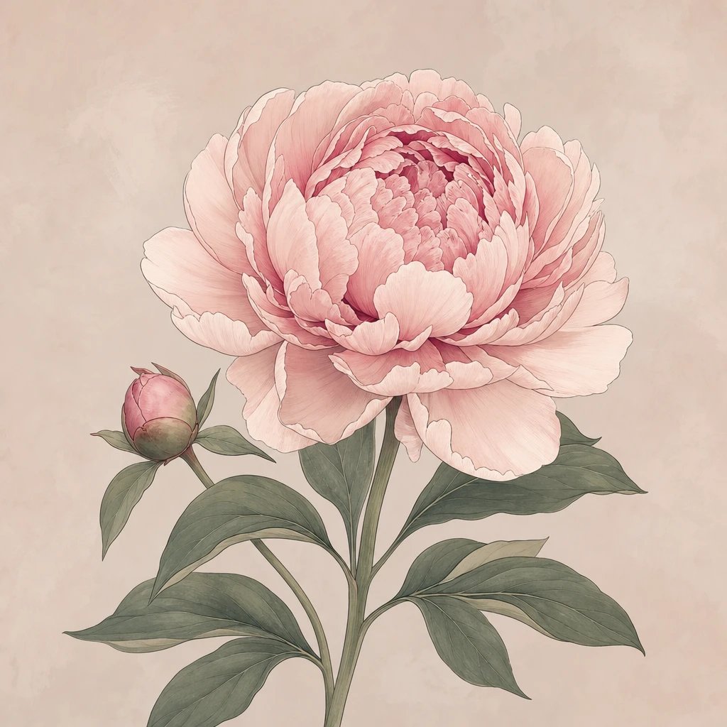 Picture of Peony note