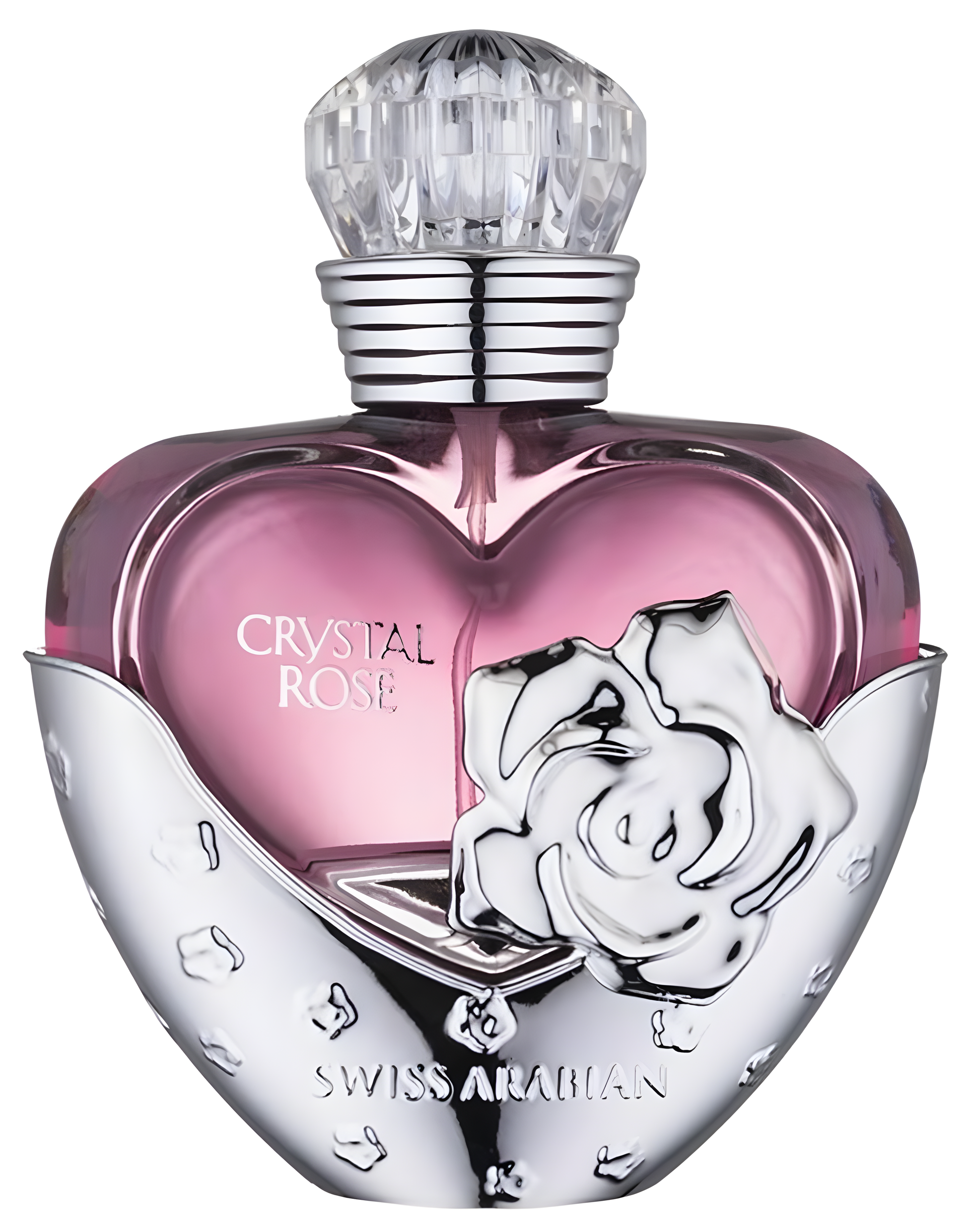 Crystal Rose by Swiss Arabian perfume bottle