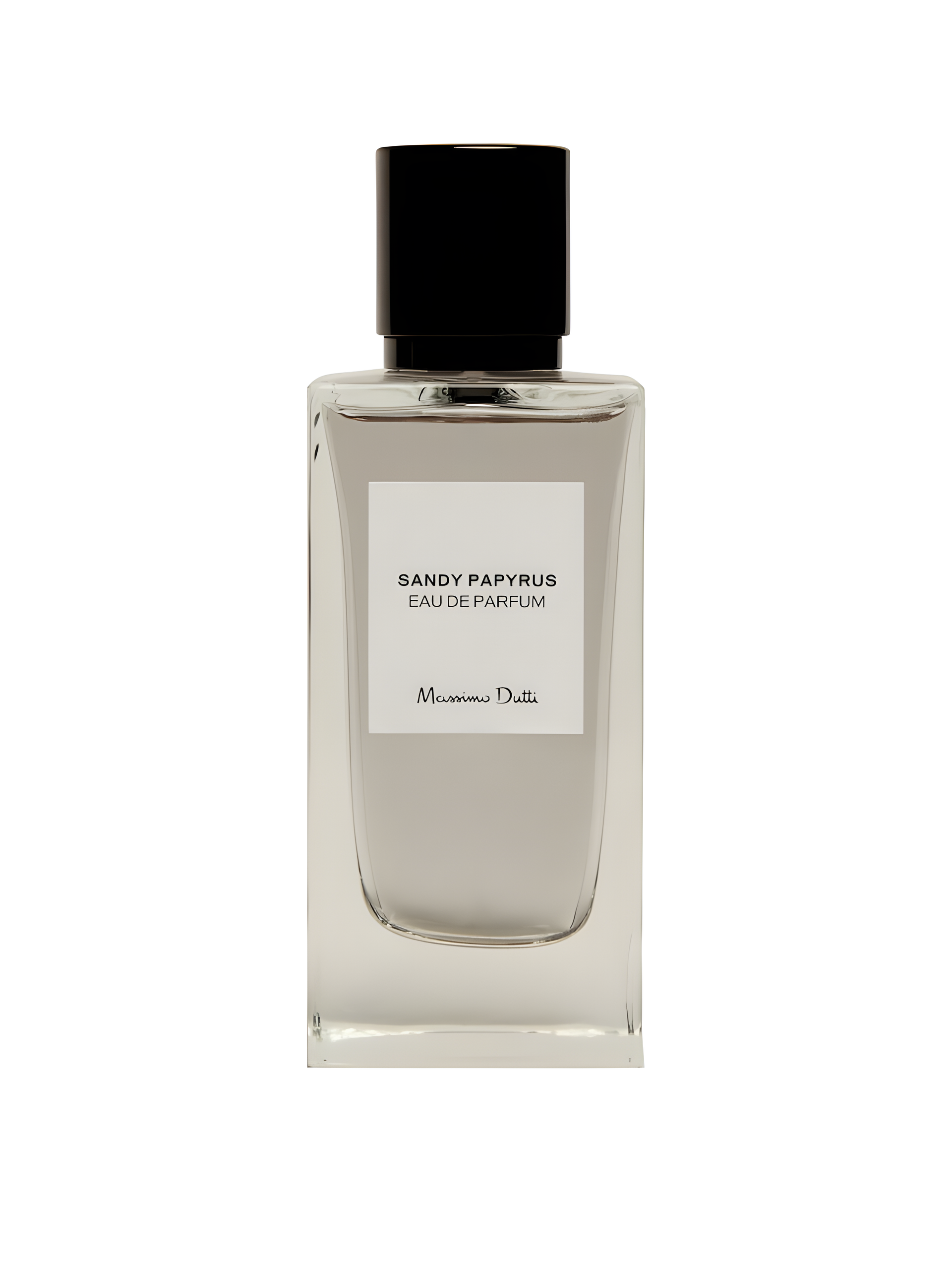 Sandy Papyrus Eau de Parfum by Massimo Dutti perfume bottle