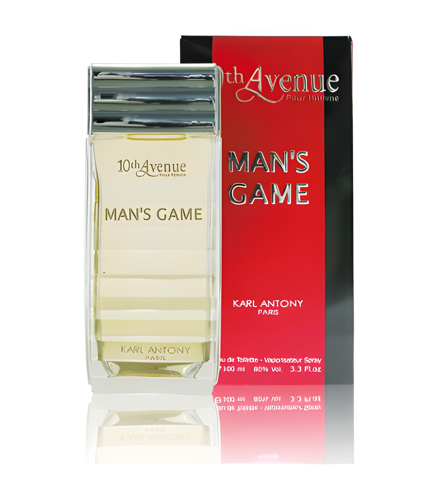 Man's Game by 10th Avenue Karl Antony perfume bottle