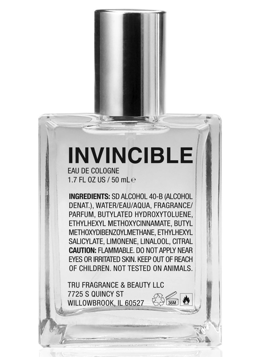 Invincible by Tru Fragrances perfume bottle