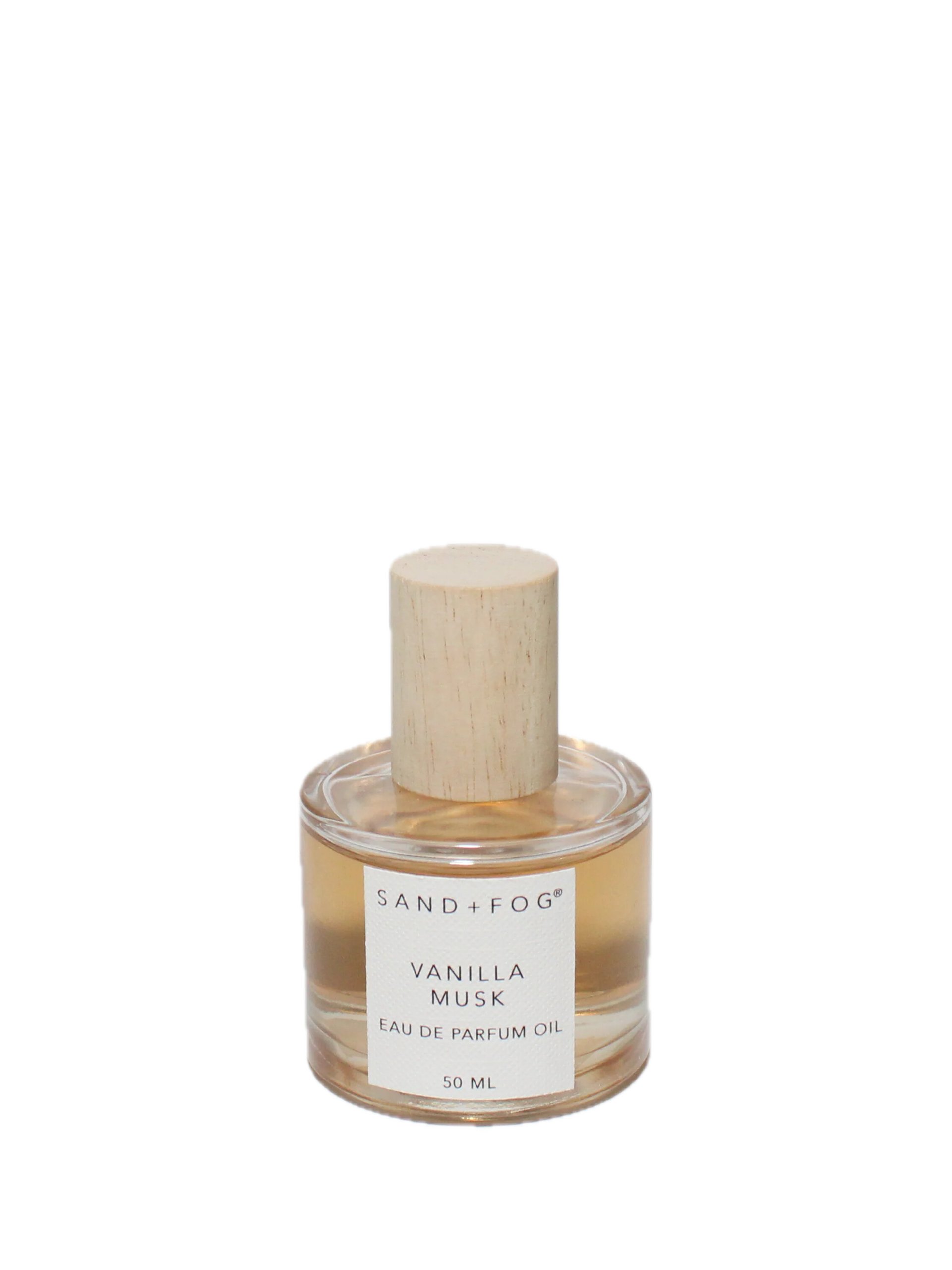 Vanilla Musk by Sand + Fog perfume bottle