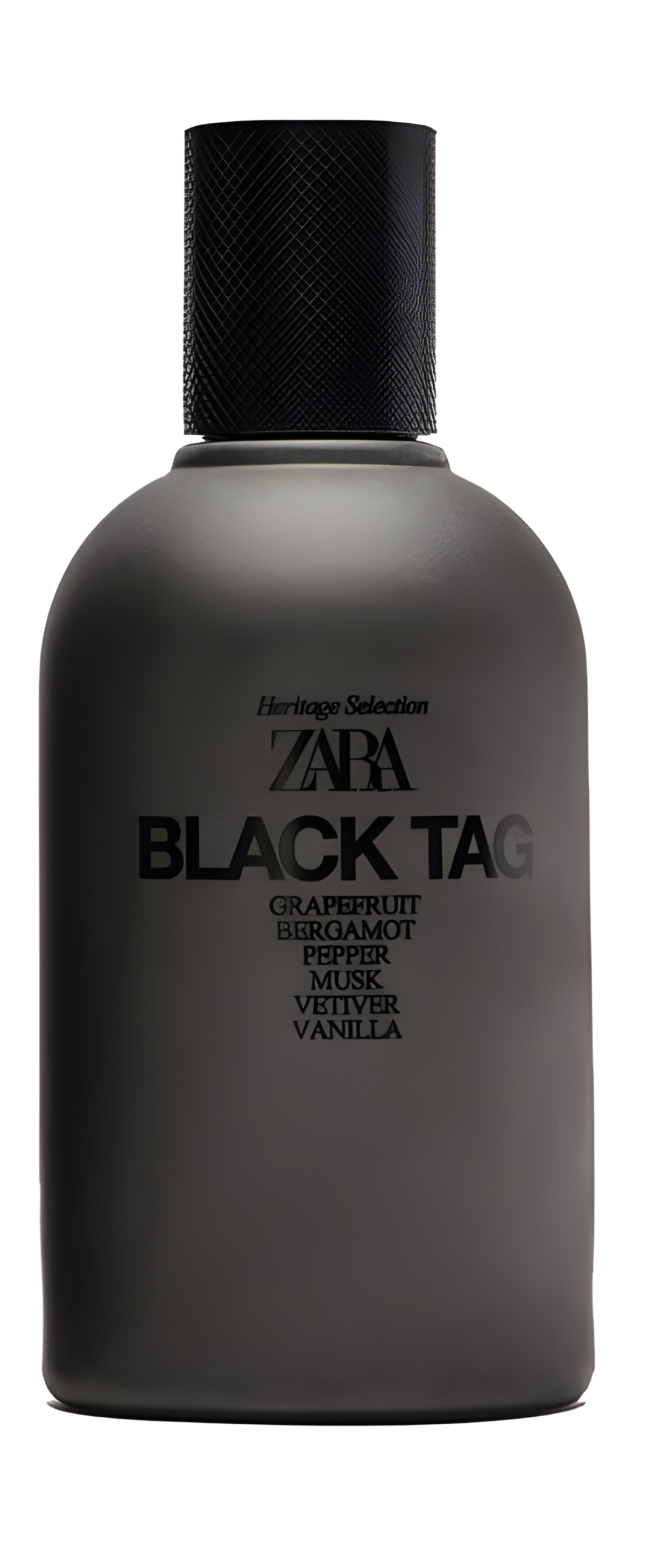 Black Tag 2022 by Zara perfume bottle