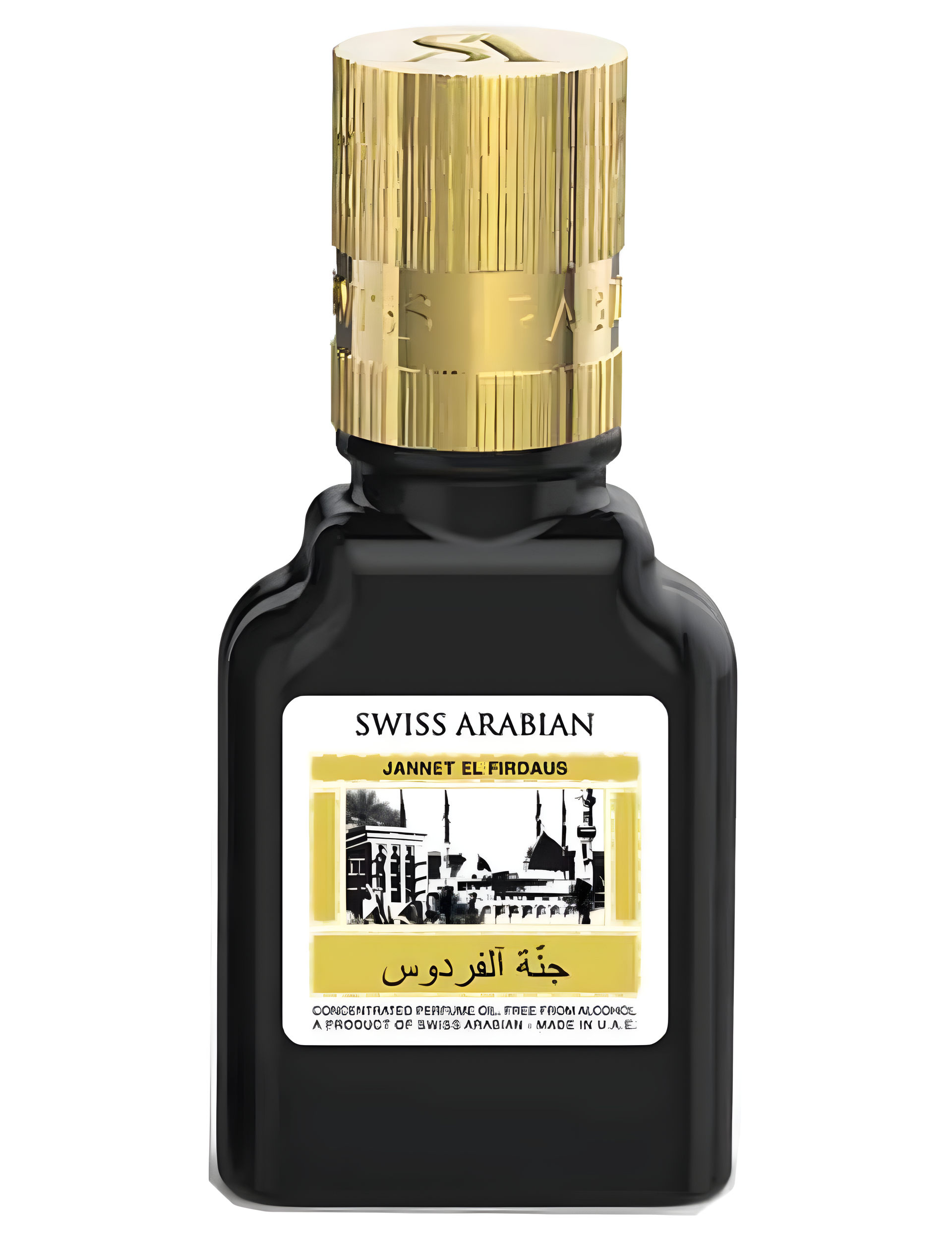 Jannet El Firdaus Black by Swiss Arabian perfume bottle