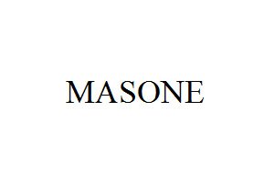Picture of Masone brand