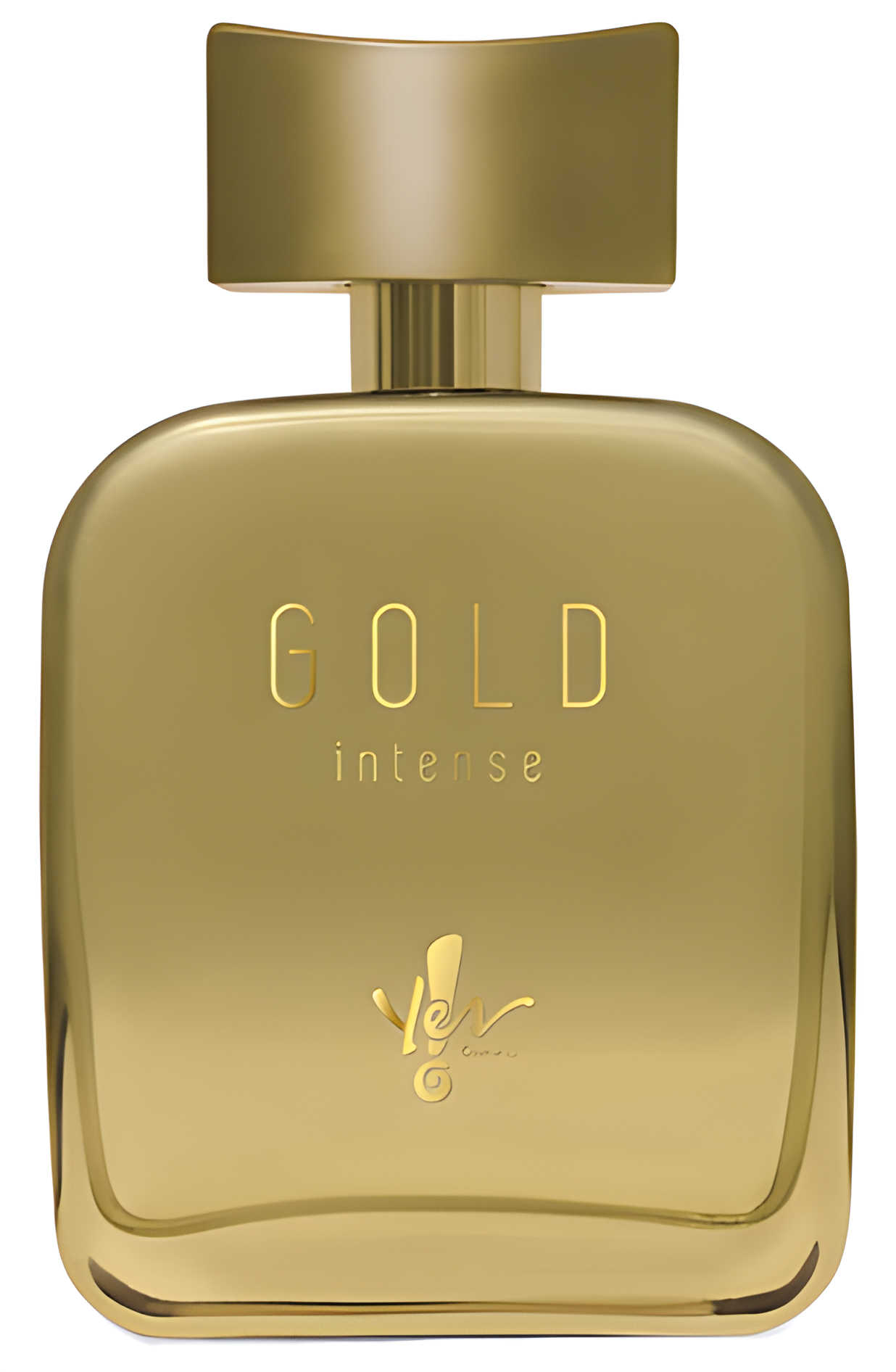 Gold Intense by Yes! Cosmetics perfume bottle
