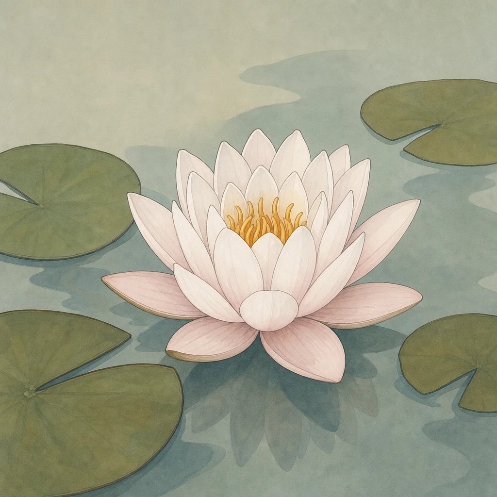 Picture of Water Lily note
