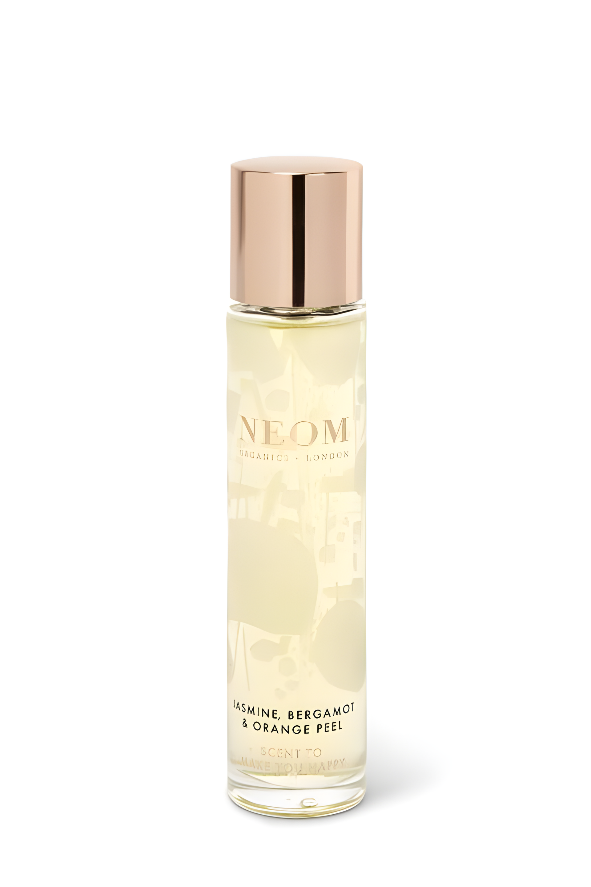Jasmine, Bergamot & Orange Peel by Neom Organics perfume bottle