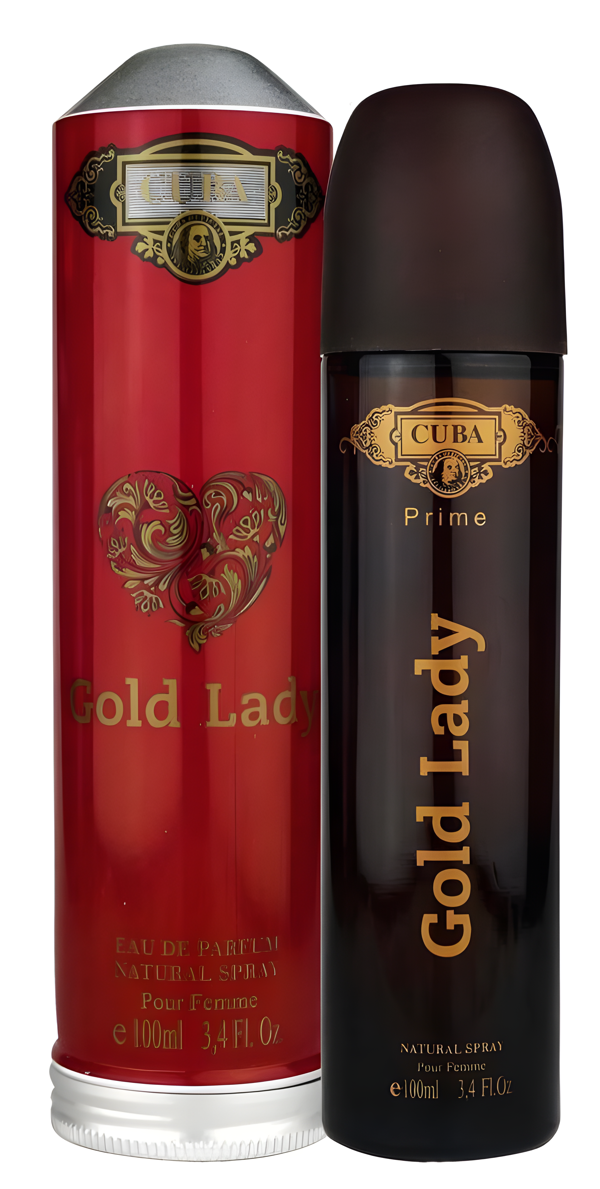 Cuba Gold Lady by Cuba Paris perfume bottle