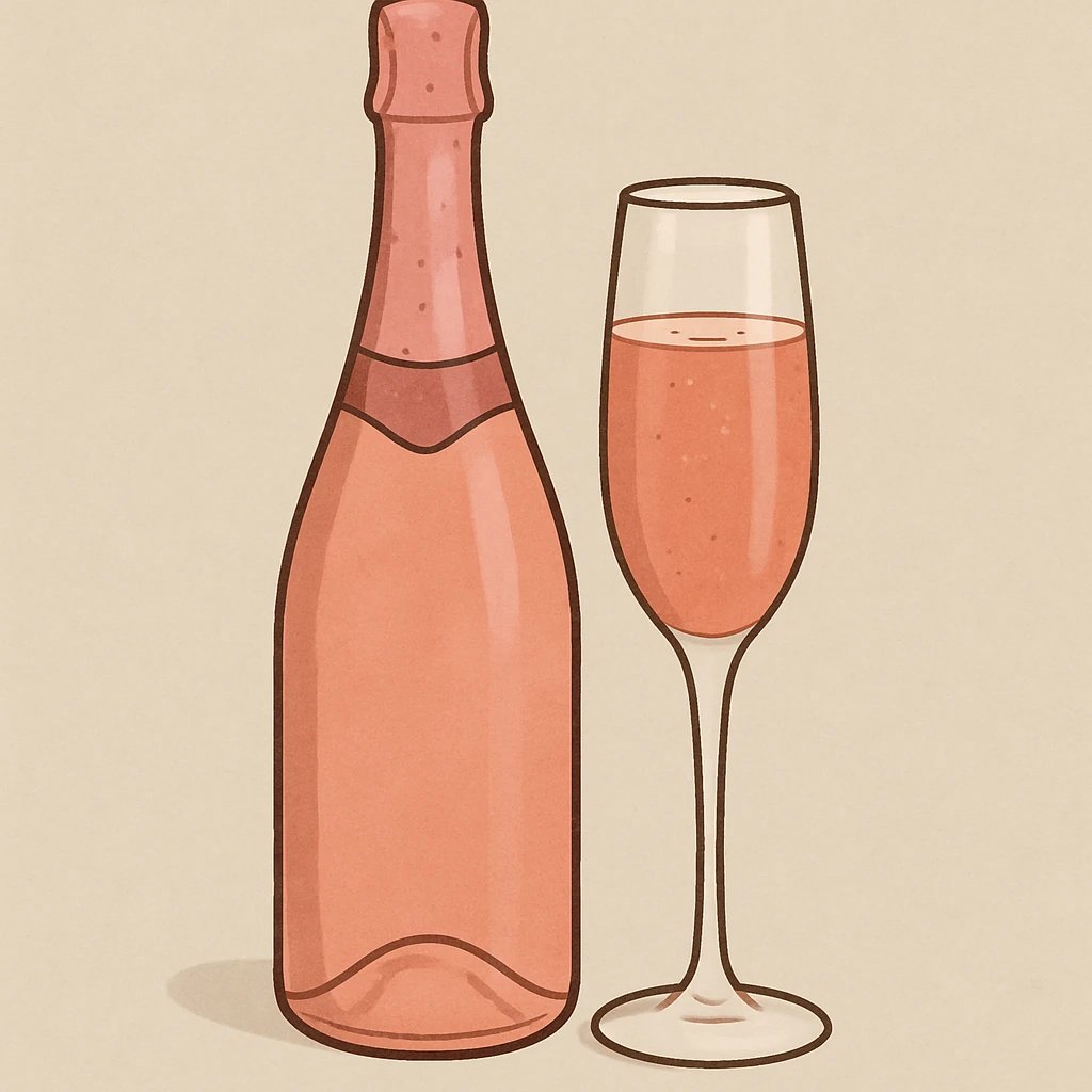 Picture of Champagne Rosé note