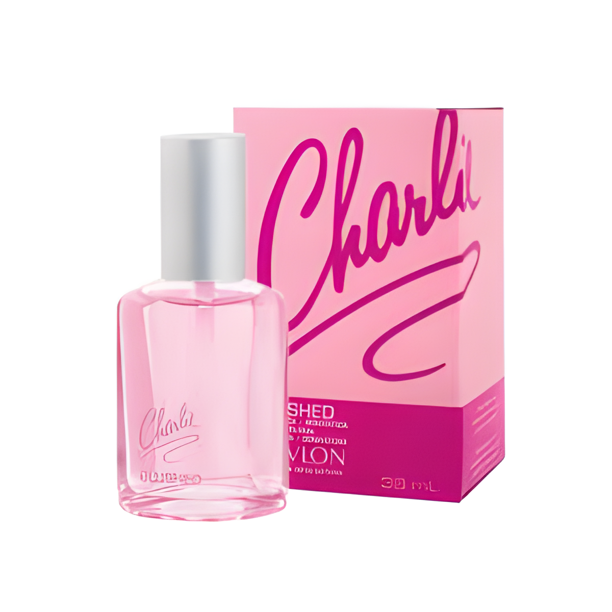 Charlie Blushed by Revlon perfume bottle