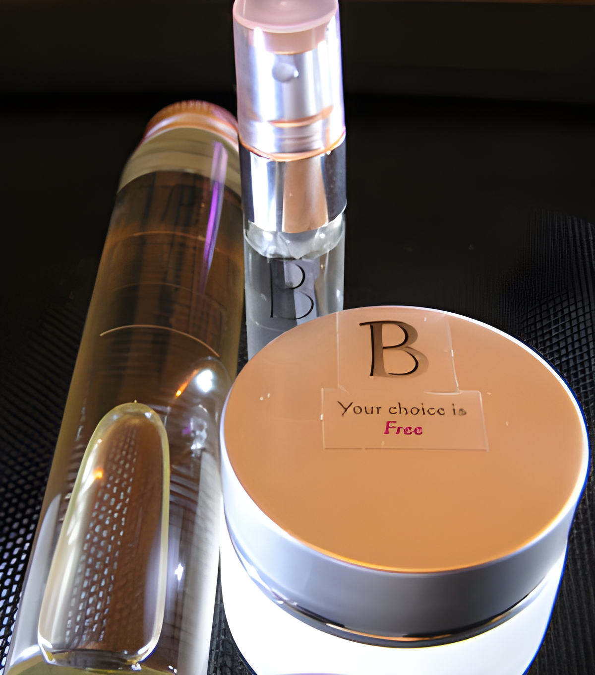 Free by B Fragrances perfume bottle