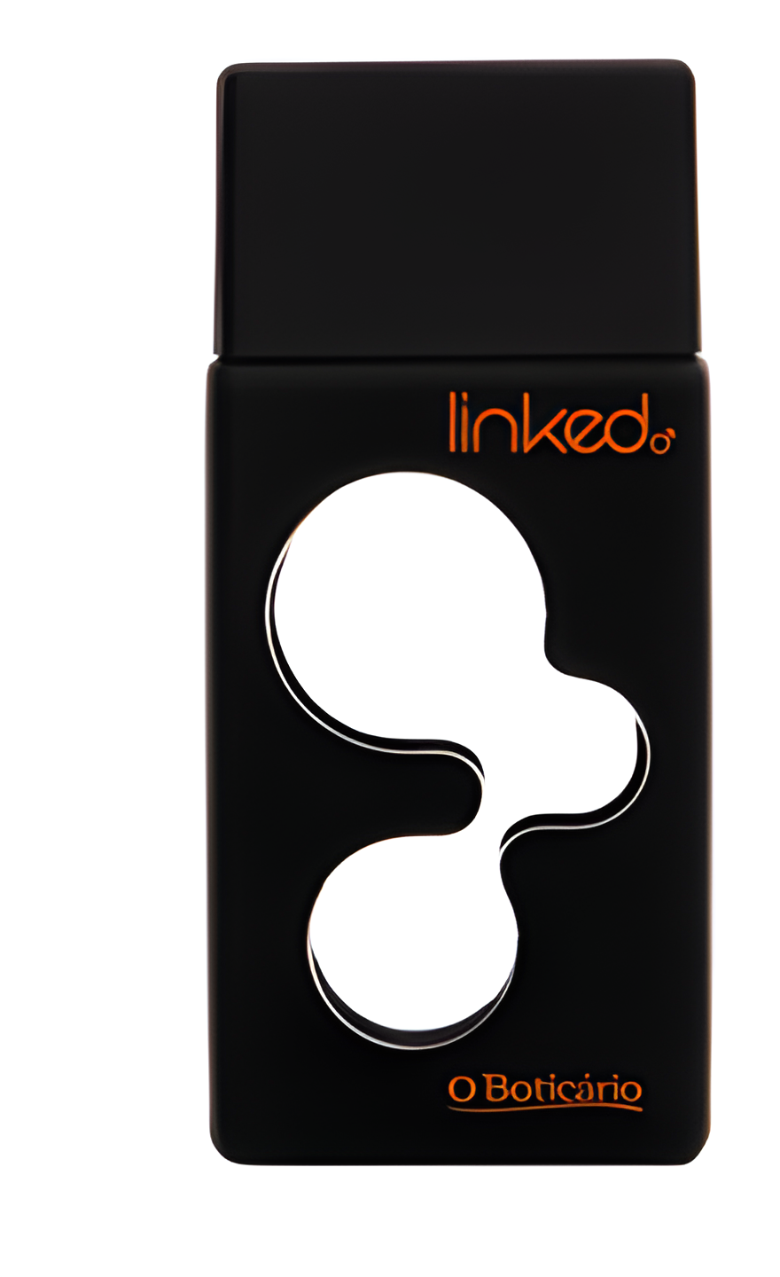 Linked He by O Boticário perfume bottle