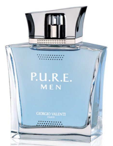 P.U.R.E. by Giorgio Valenti perfume bottle