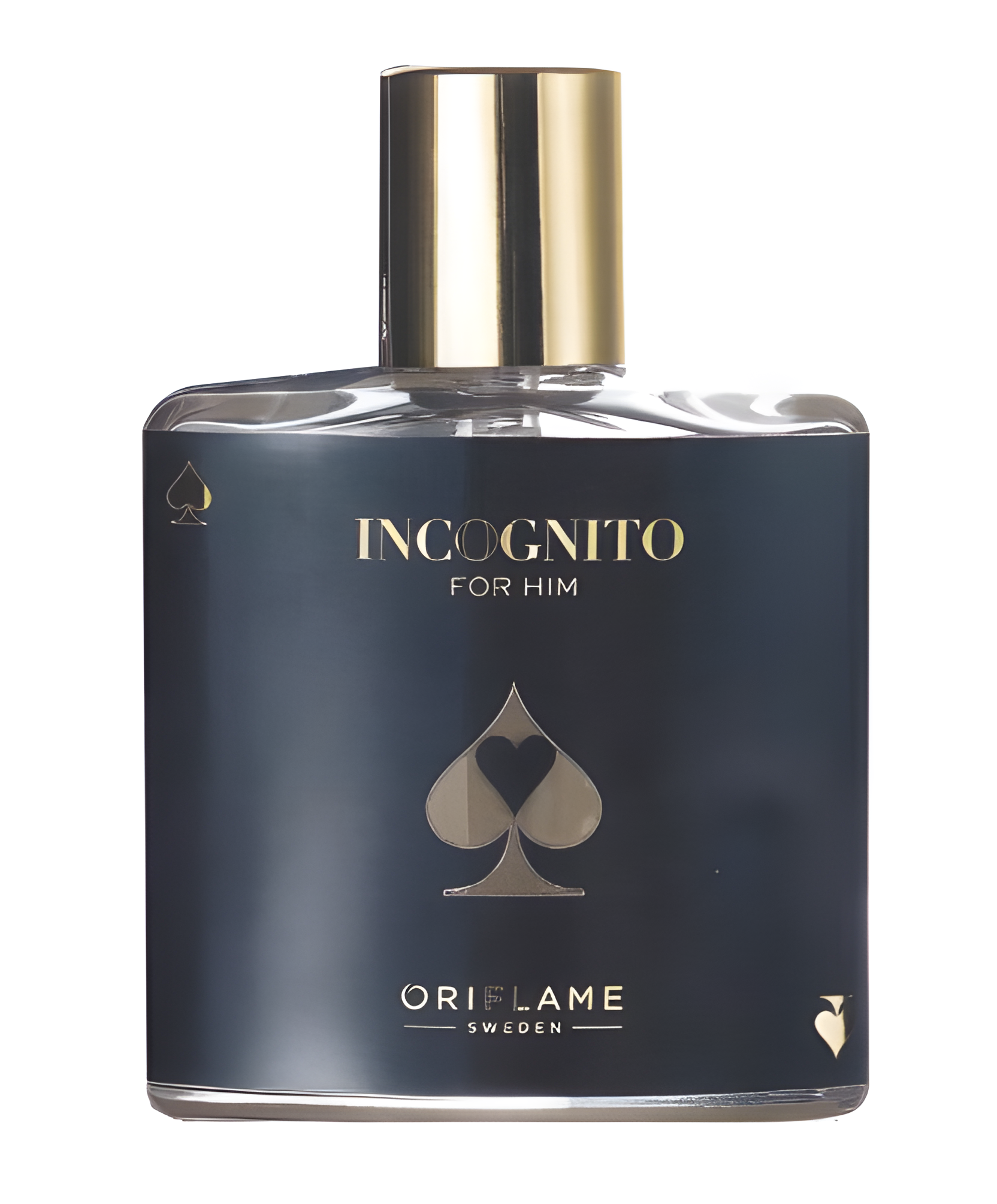 Incognito for Him by Oriflame perfume bottle