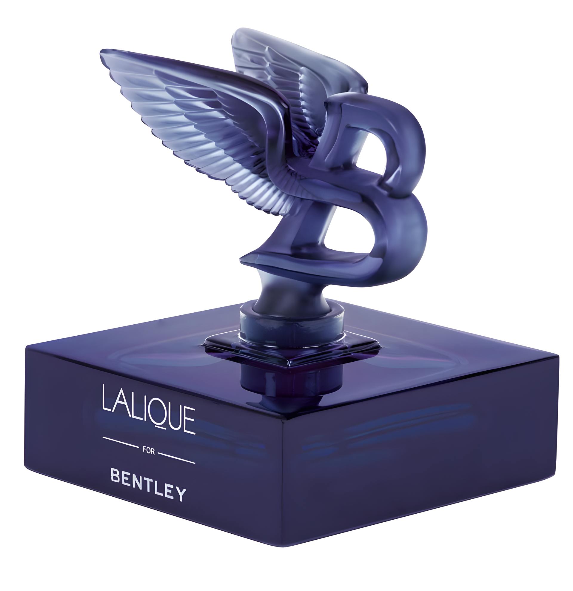 Lalique for Bentley Blue Crystal Edition by Bentley perfume bottle