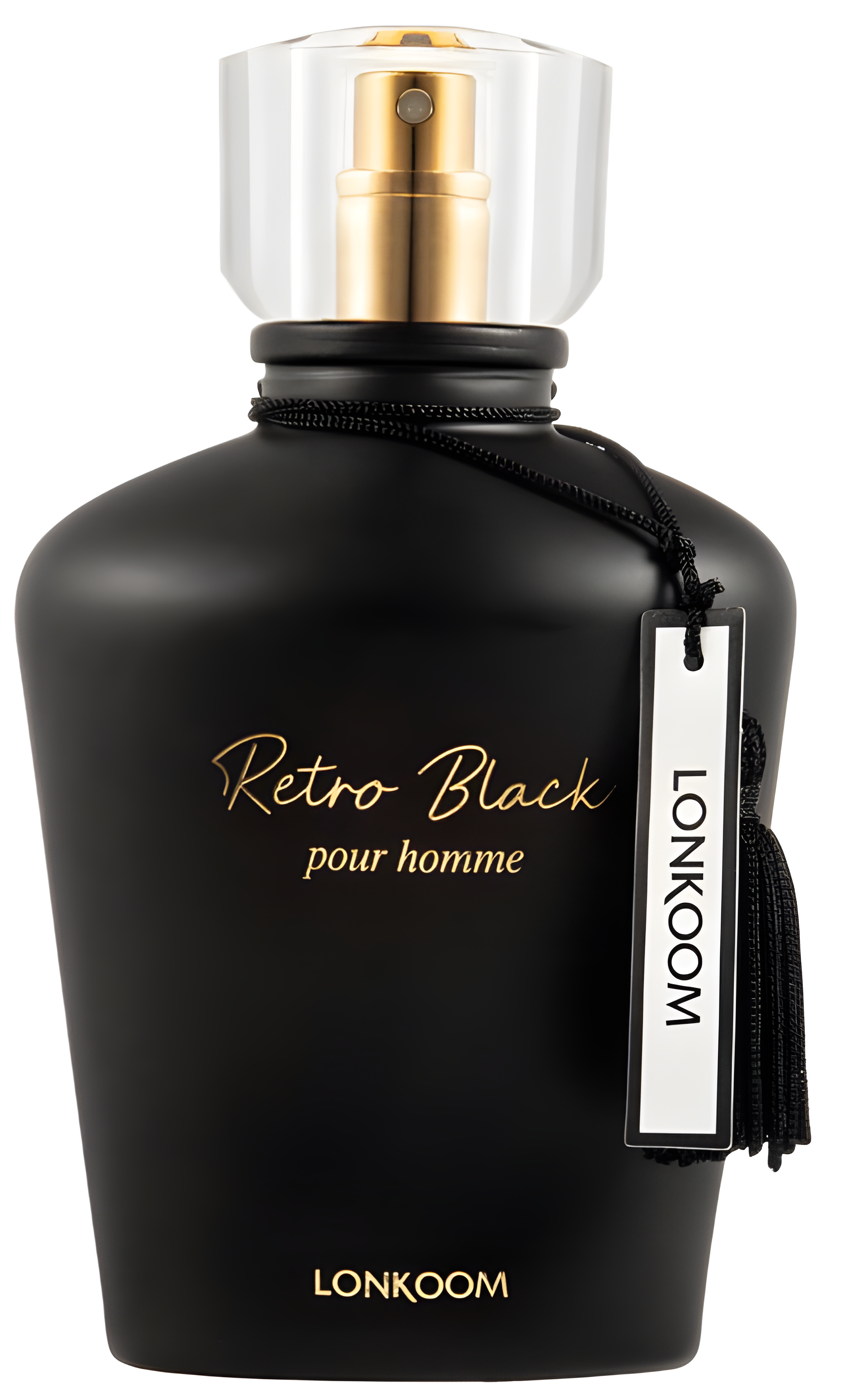 Retro Black by Lonkoom Parfum perfume bottle