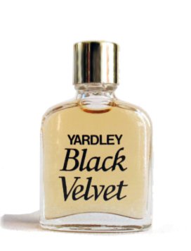 Black Velvet by Yardley perfume bottle