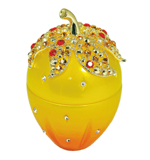 Luxe Berry Pearly Yellow by S. Cute perfume bottle