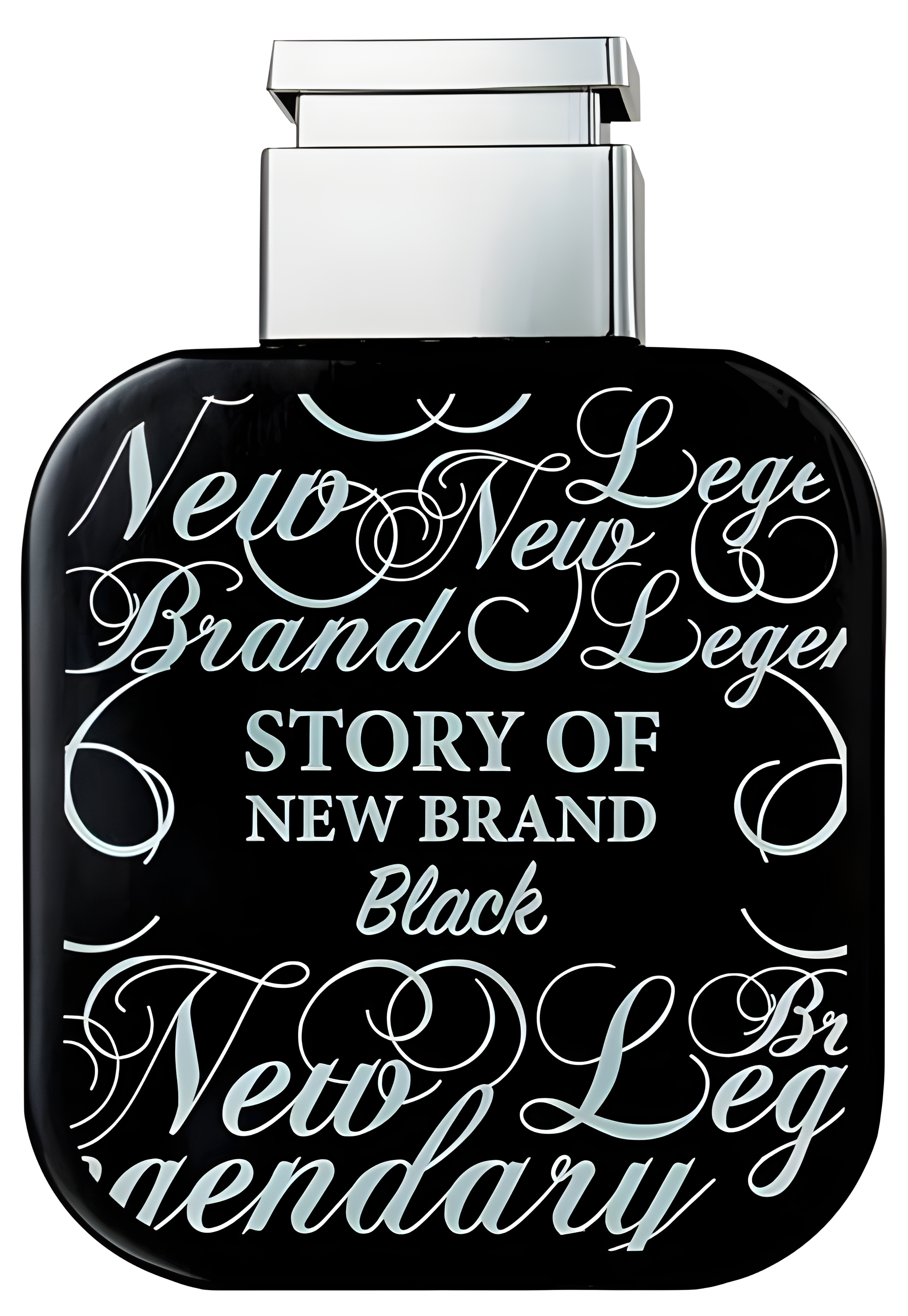 Story of Black by New Brand Parfums perfume bottle