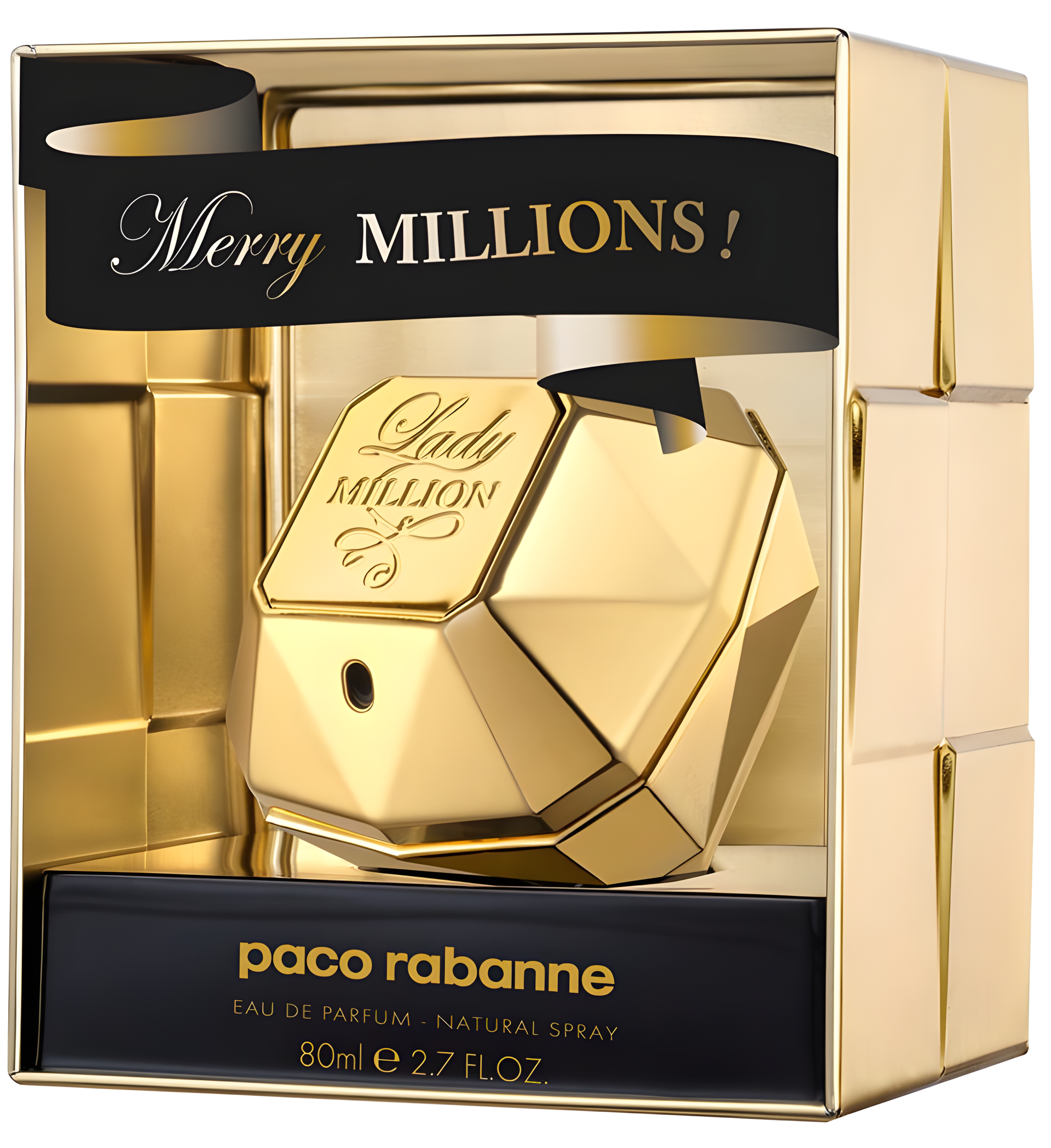 Lady Million Merry Millions by Rabanne perfume bottle