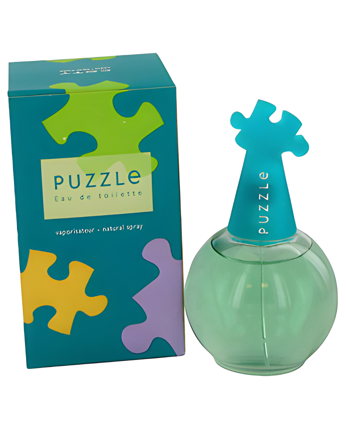 Puzzle by Coty perfume bottle