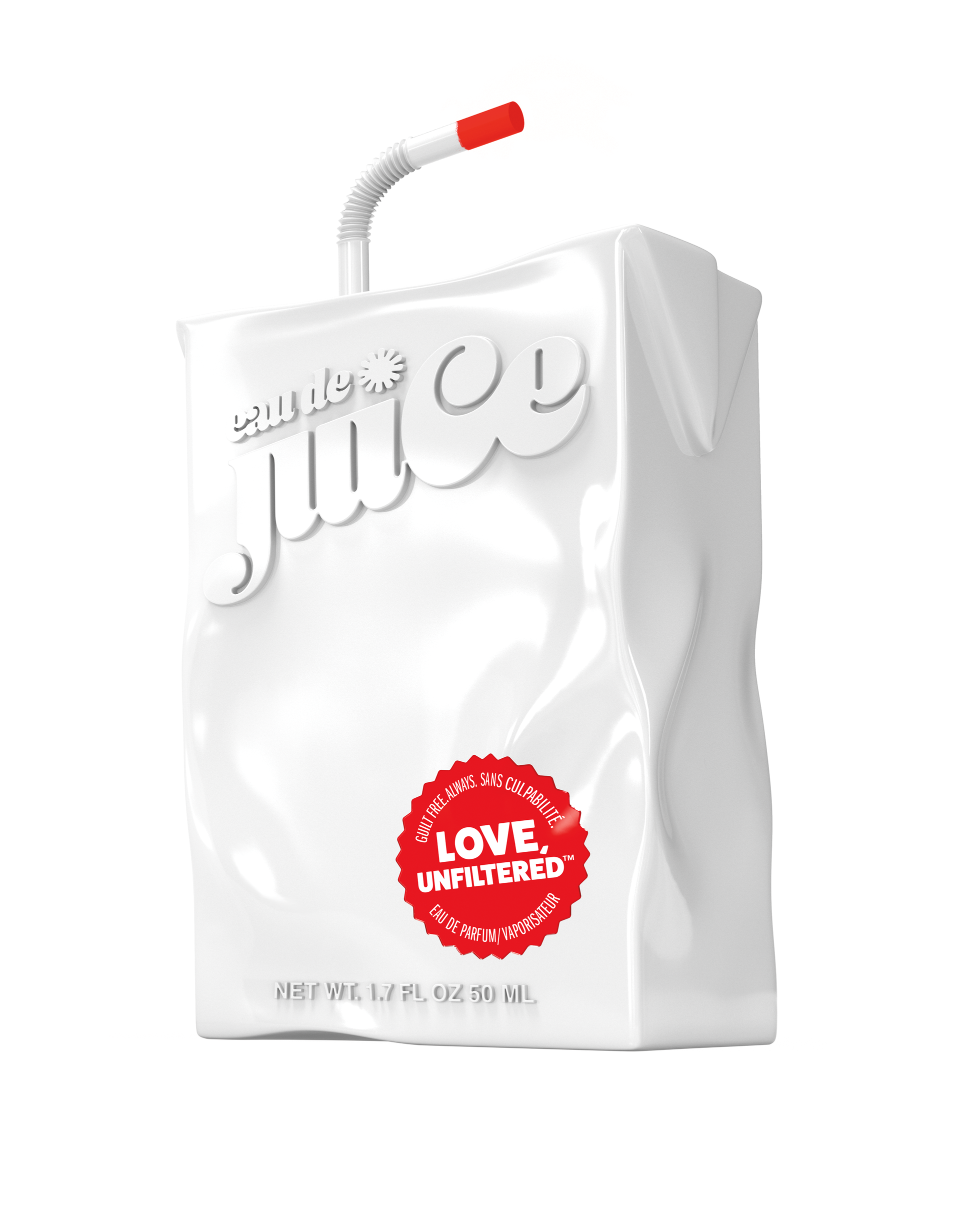 Love, Unfiltered by Cosmopolitan perfume bottle