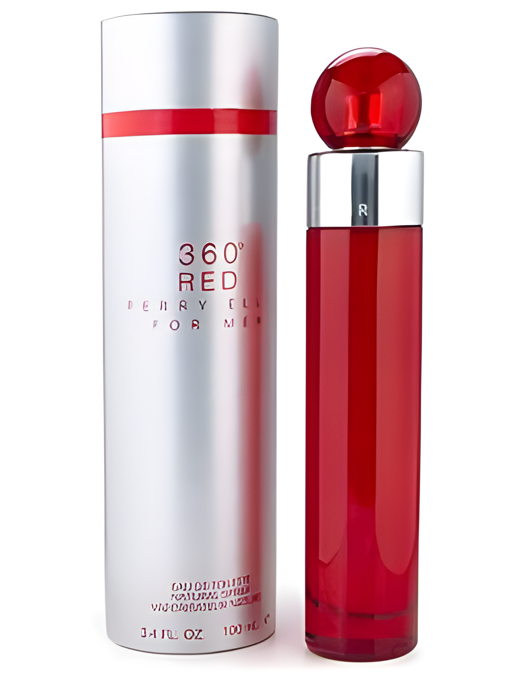 360° Red for Men by Perry Ellis perfume bottle