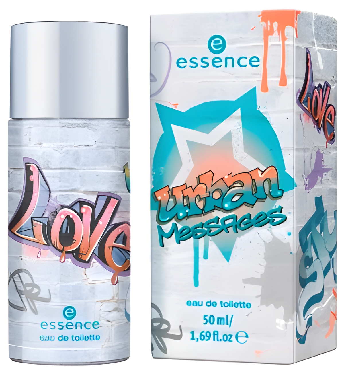 Urban Messages by essence perfume bottle