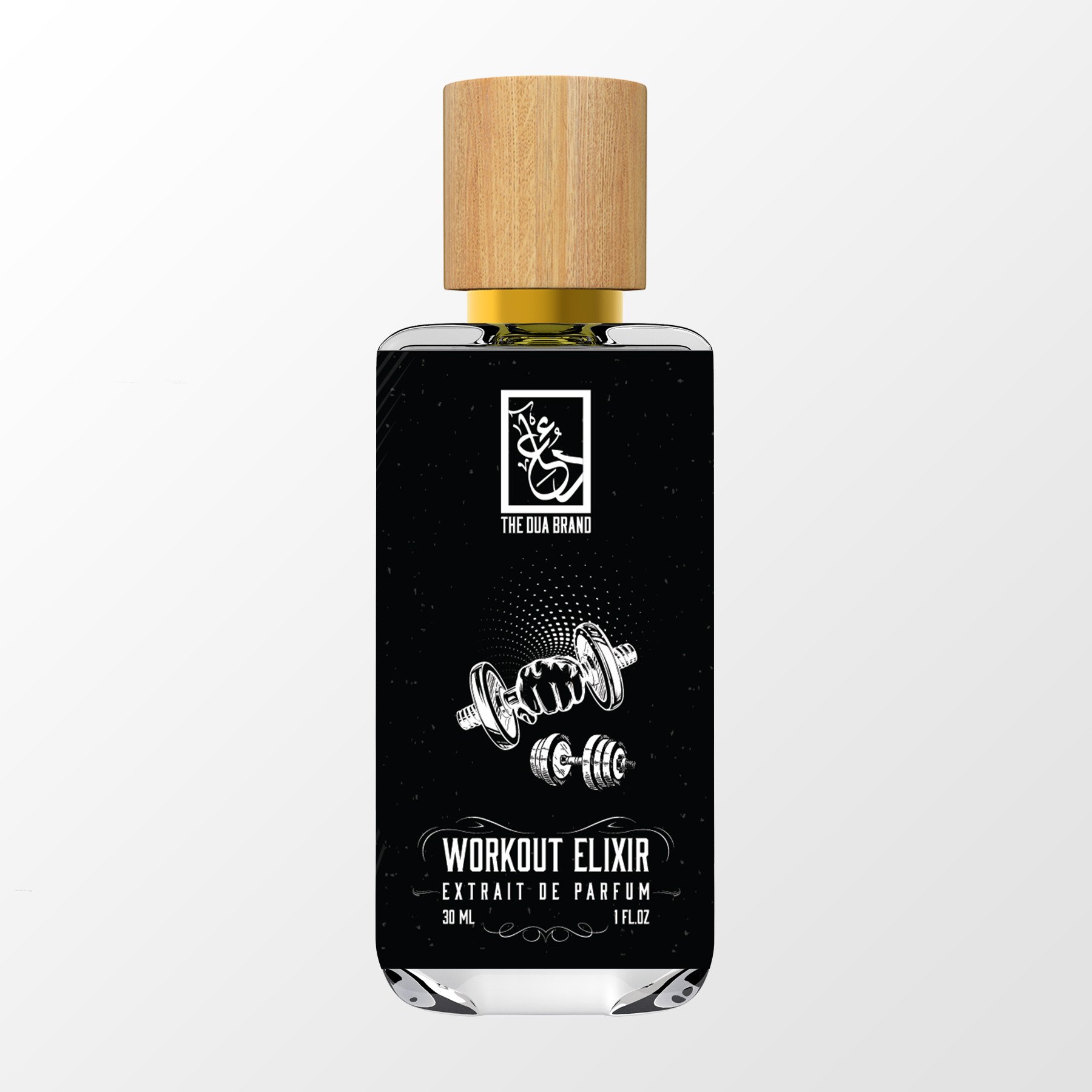 Workout Elixir by The Dua Brand perfume bottle