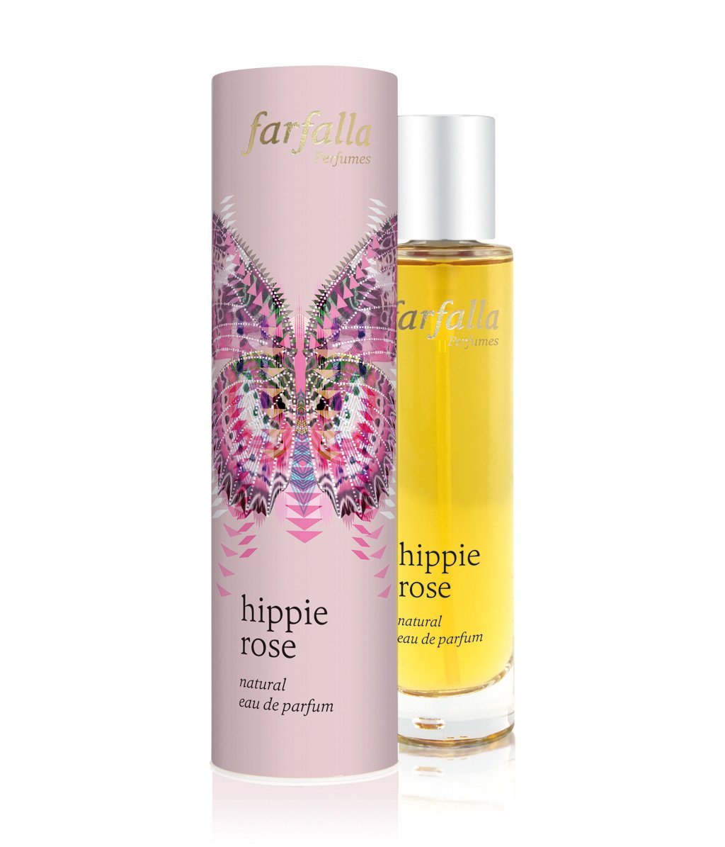 Hippie Rose by Farfalla perfume bottle