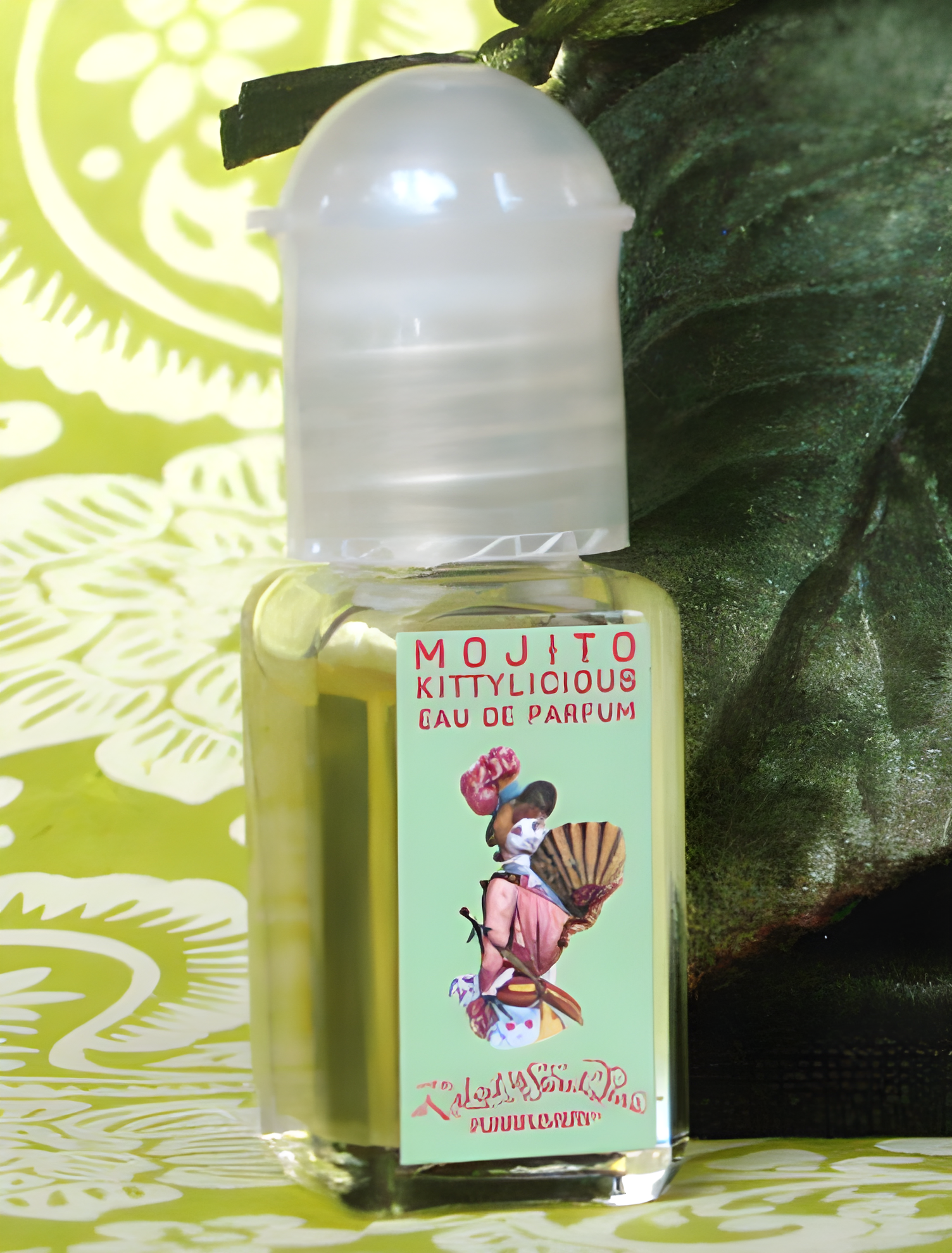Mojito by Velvet & Sweet Pea’s Purrfumery perfume bottle