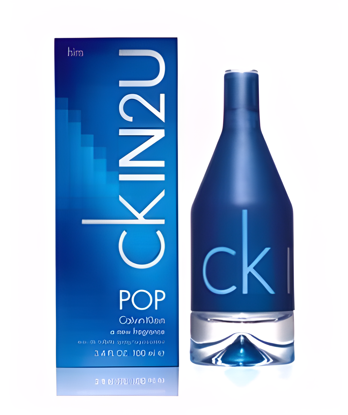CK IN2U POP for Him by Calvin Klein perfume bottle