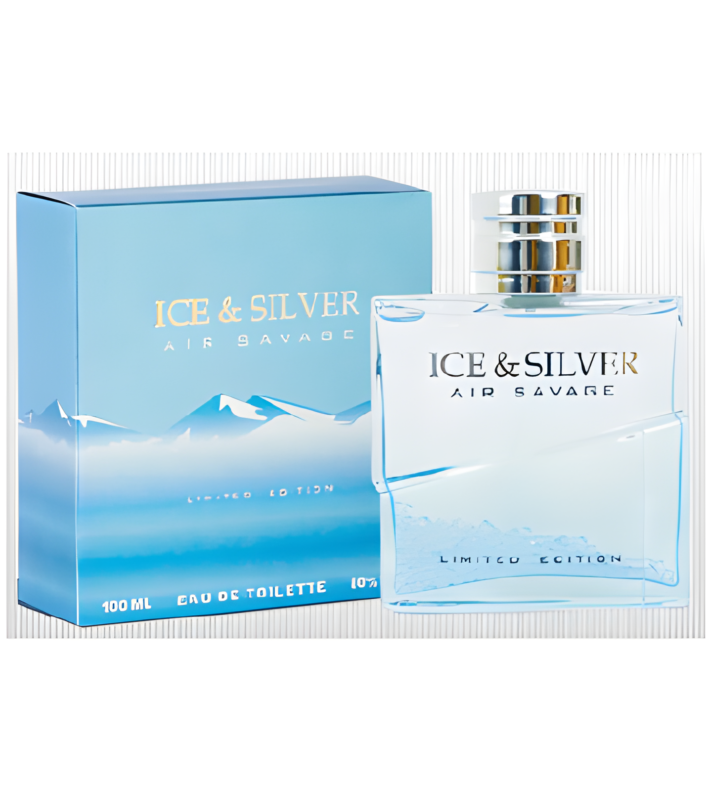Ice & Silver Air Savage by Parfums Louis Armand perfume bottle