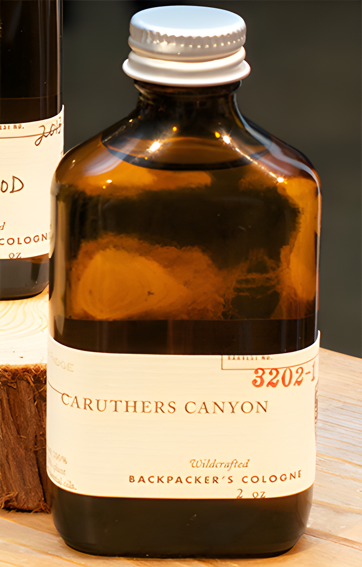 Caruthers Canyon Backpacker’s Cologne by Juniper Ridge perfume bottle