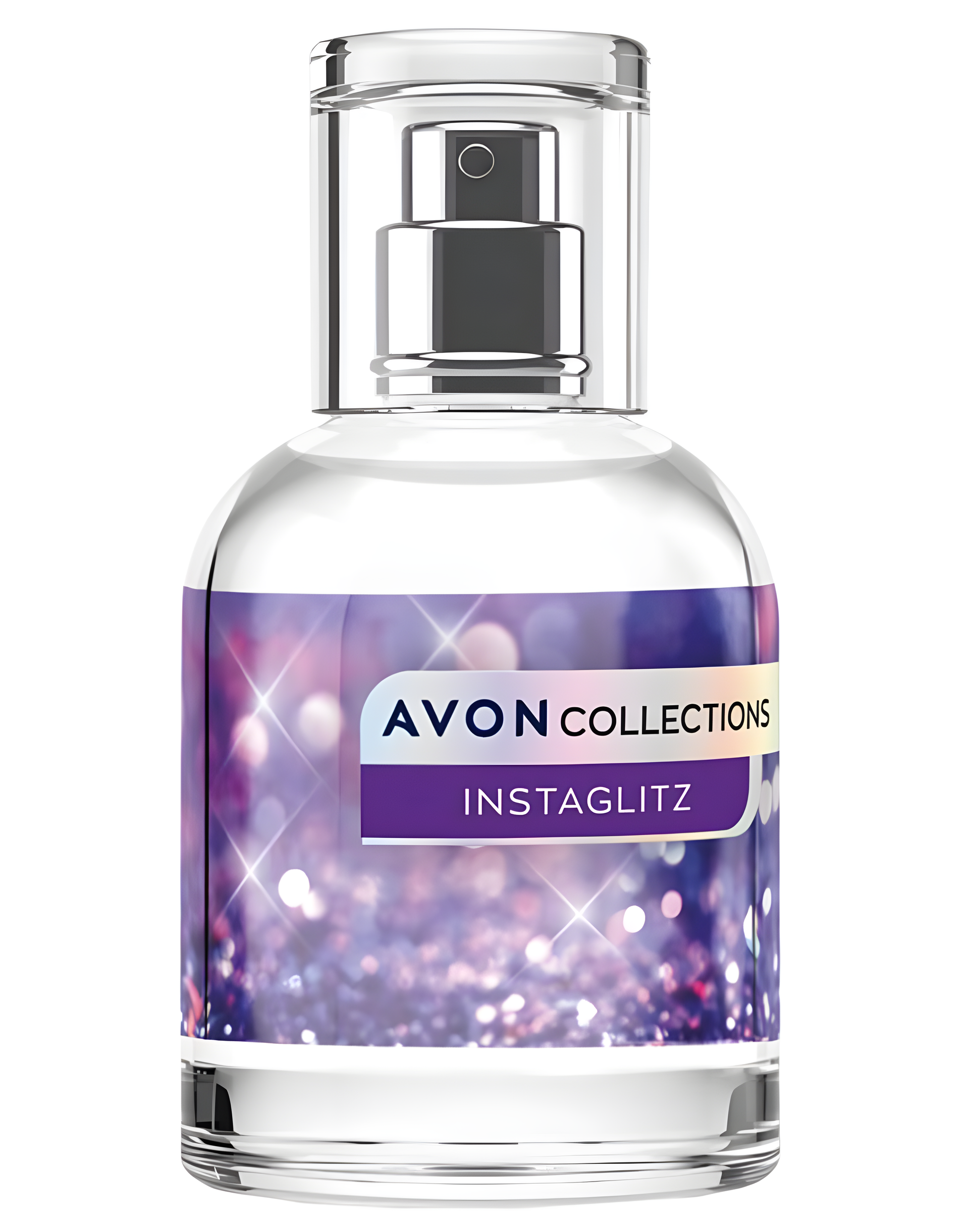 Festive Glow Instaglitz by Avon perfume bottle