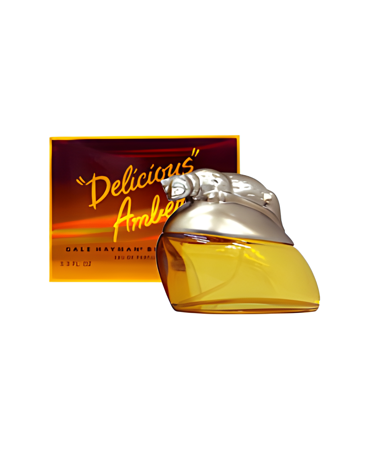 Delicious Amber by Gale Hayman perfume bottle