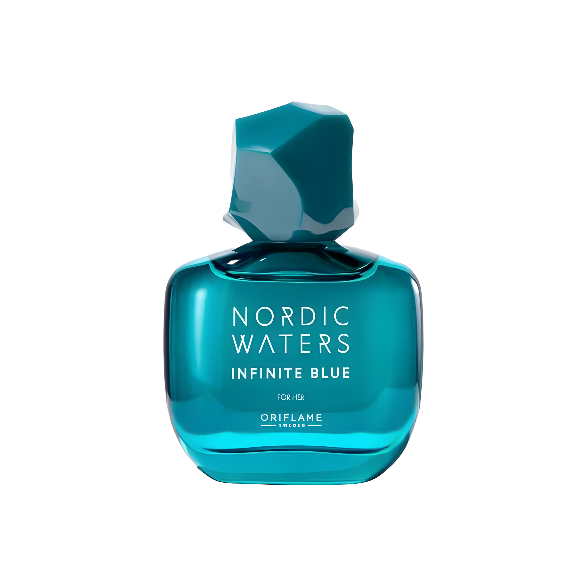 Infinite Blue for Her by Oriflame perfume bottle