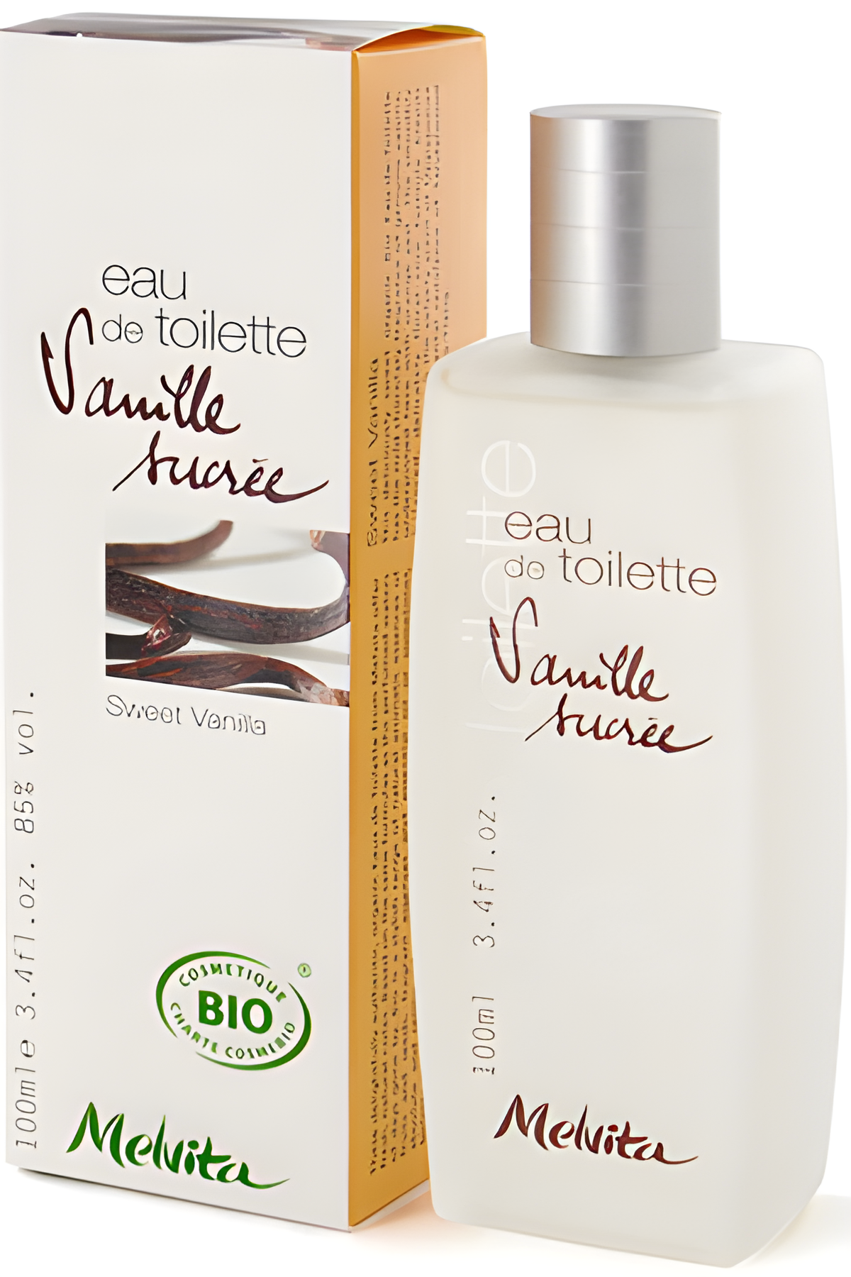 Sweet Vanilla by Melvita perfume bottle