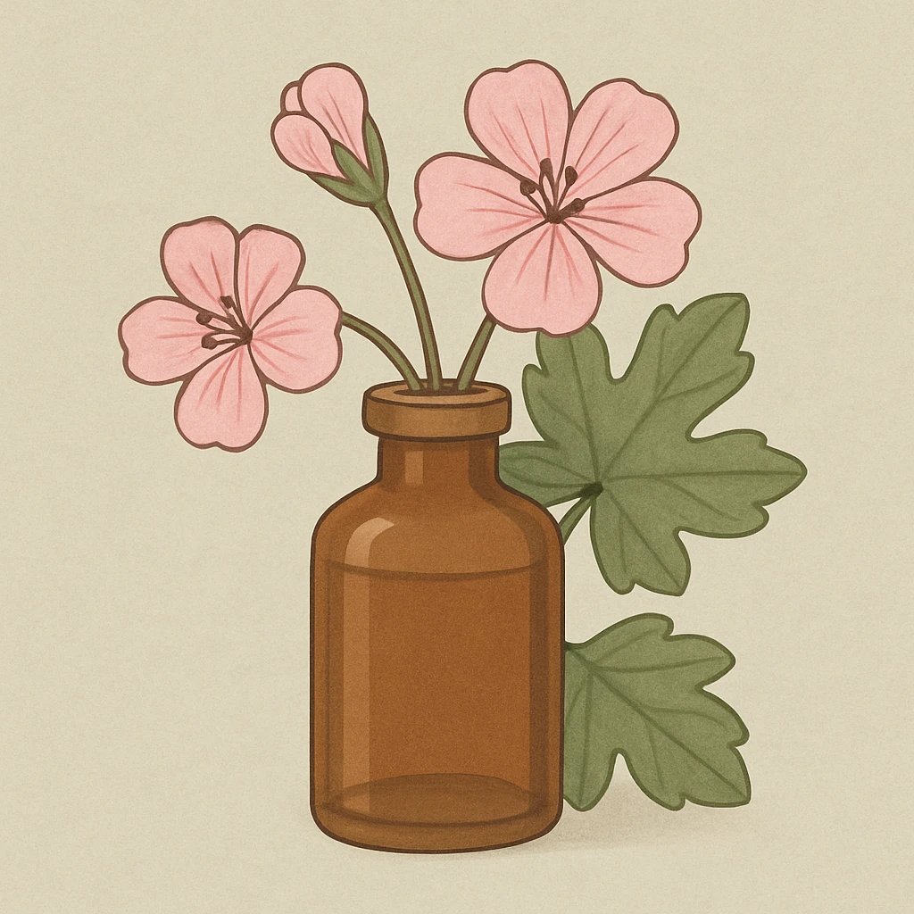 Picture of Bourbon Geranium note