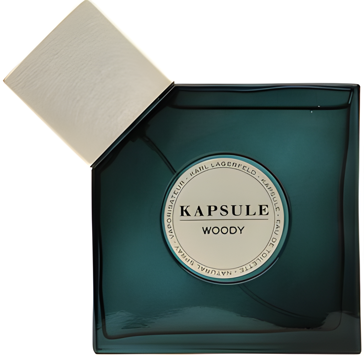 Kapsule Woody by Karl Lagerfeld perfume bottle
