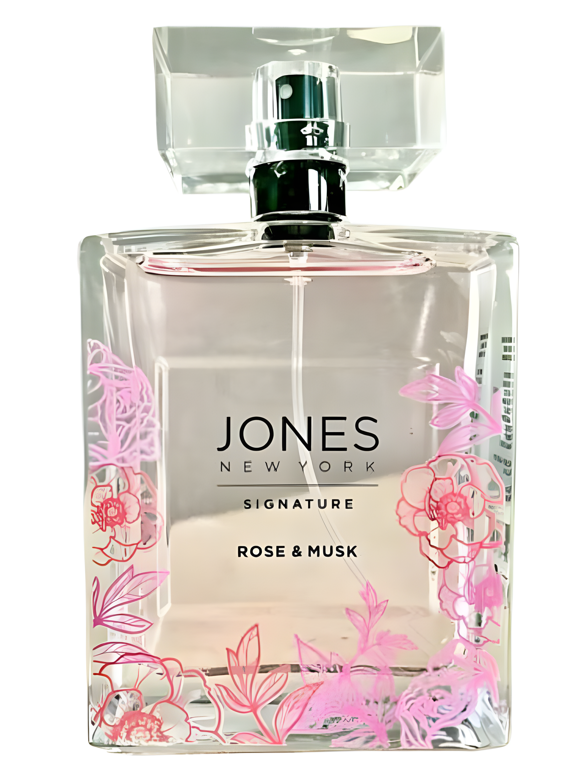 Signature Rose & Musk by Jones New York perfume bottle
