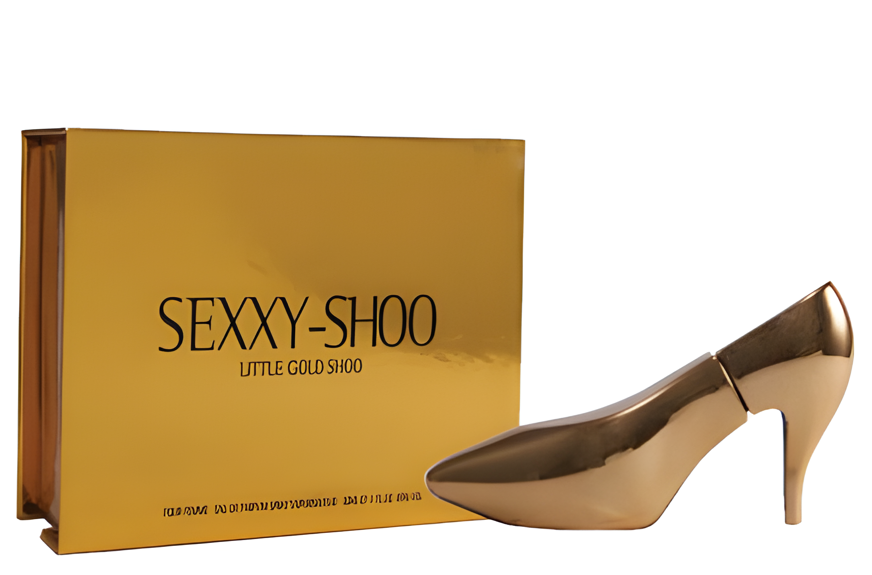 Laurelle London Sexy Shoo Little Gold Shoo