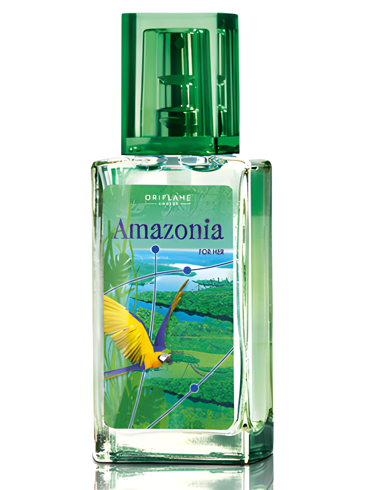 Amazonia for Her by Oriflame perfume bottle