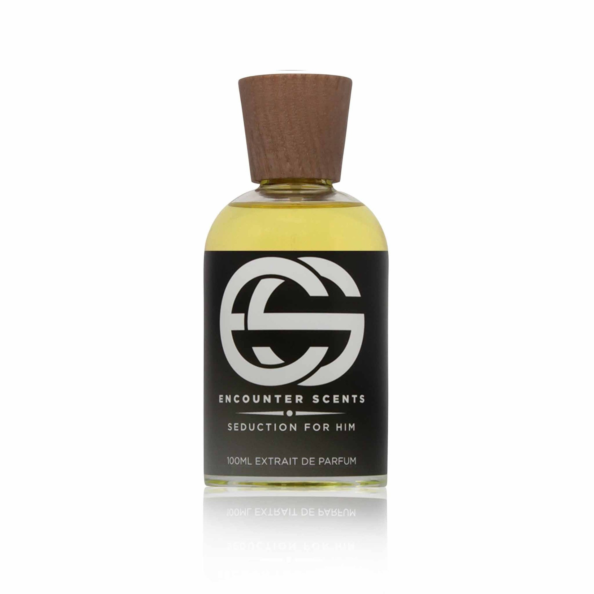 Seduction for Him by The Dua Brand perfume bottle