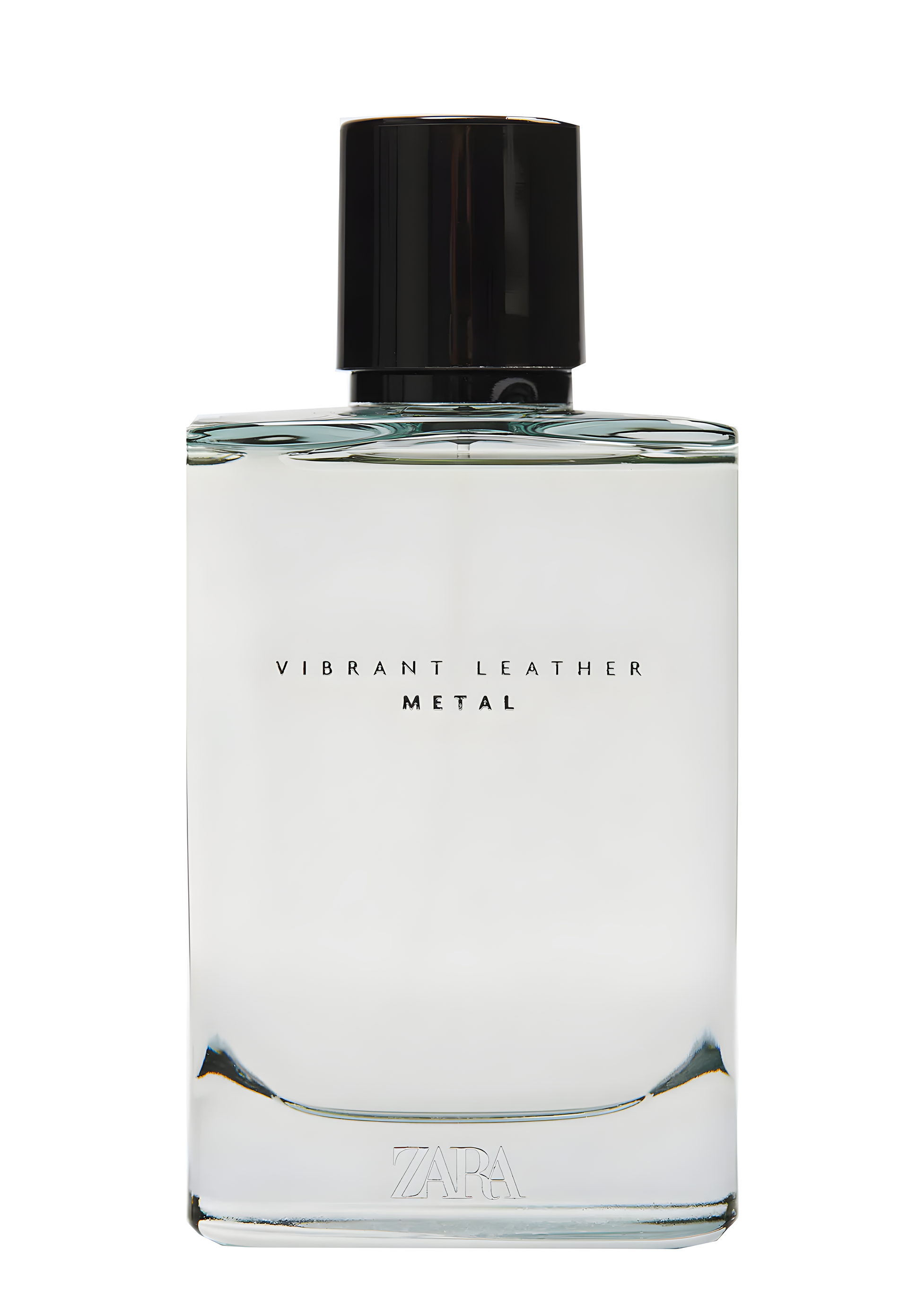 Vibrant Leather Metal by Zara perfume bottle
