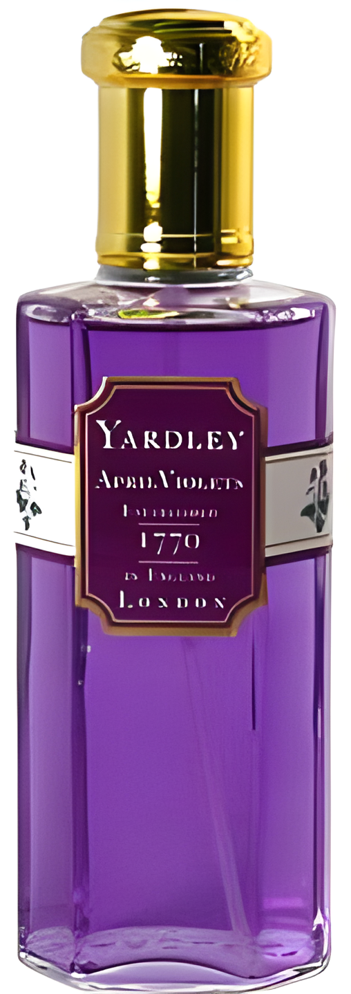 April Violets by Yardley perfume bottle