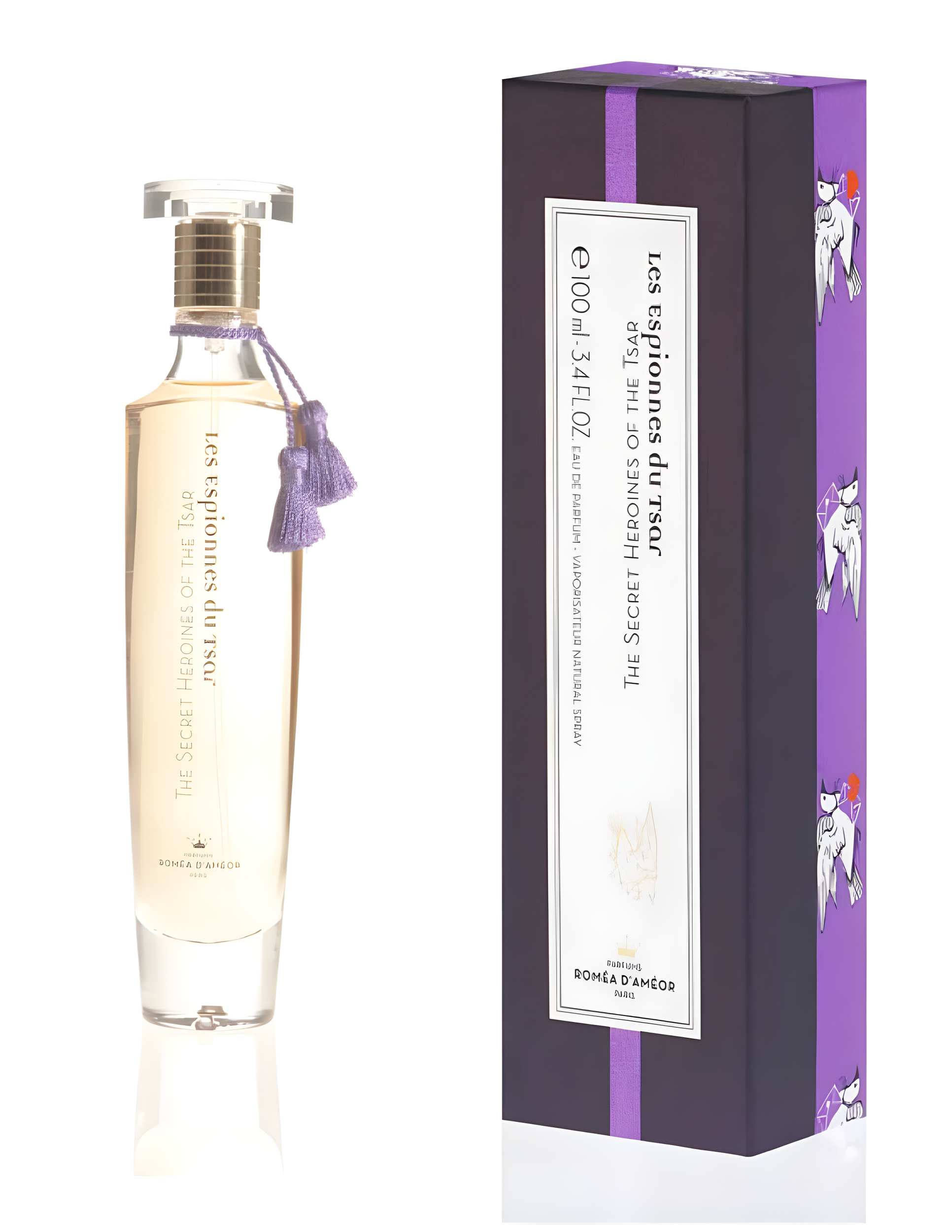 The Secret Heroines of the Tsar by Romea D'Ameor perfume bottle