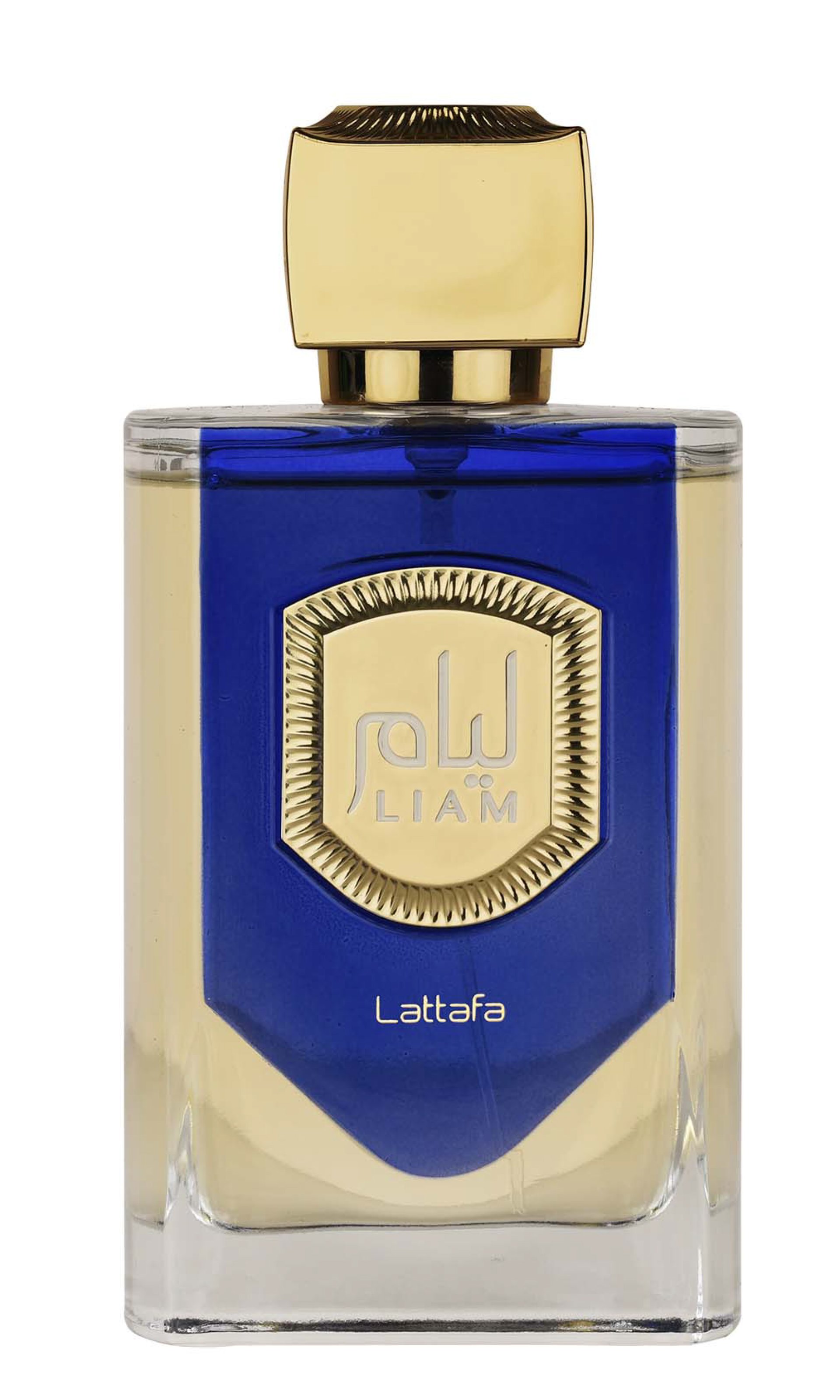 Liam Blue Shine by Lattafa Perfumes perfume bottle