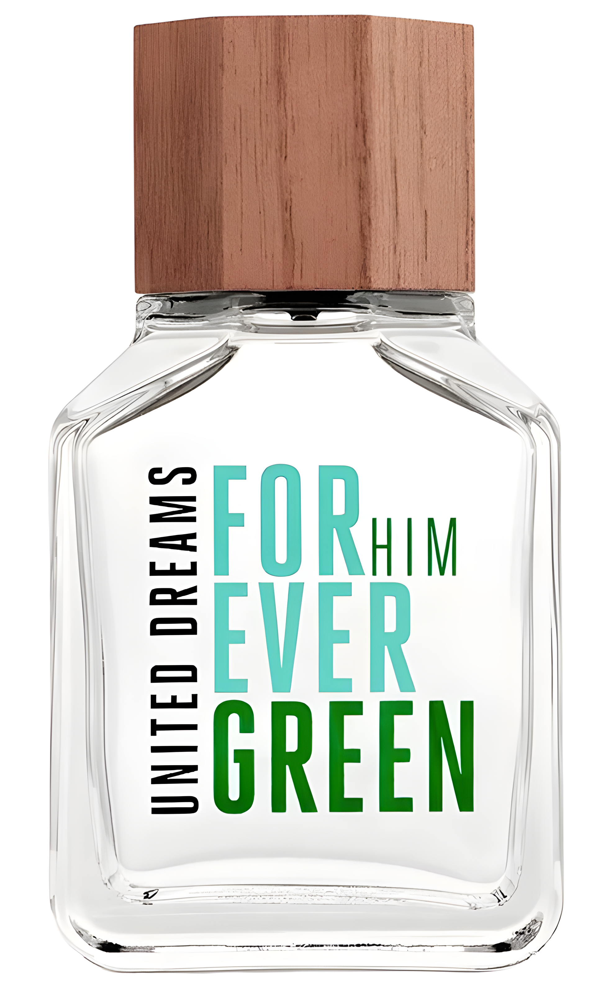 United Dreams Forever Green Him by Benetton perfume bottle